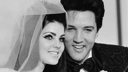 Priscilla Presley and Elvis Presley were married in 1967.